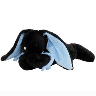 Кролик, 30 см, черный/голубой, Lapkin