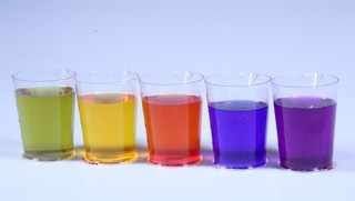 Разноцветные фокусы, Набор для опытов 4