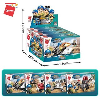 Конструктор 'Военная спецоперация', Qman, в ассортименте 6