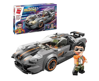 Блочный конструктор Qman 'Гоночный автомобиль', 197 деталей, артикул 14014 1