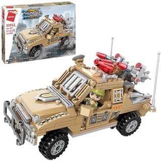 Конструктор Мисся Гром: Штурмовой пикап, 281 деталь, Qman 2