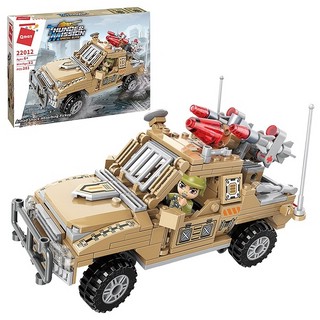 Конструктор Мисся Гром: Штурмовой пикап, 281 деталь, Qman 4