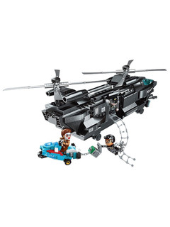 Конструктор 'Вертолёт спецназа полиции', QMAN 2