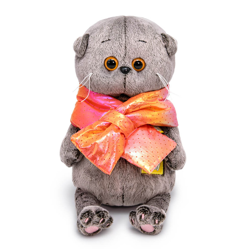 Басик Baby в дутом шарфе, 20 см, артикул BB-108