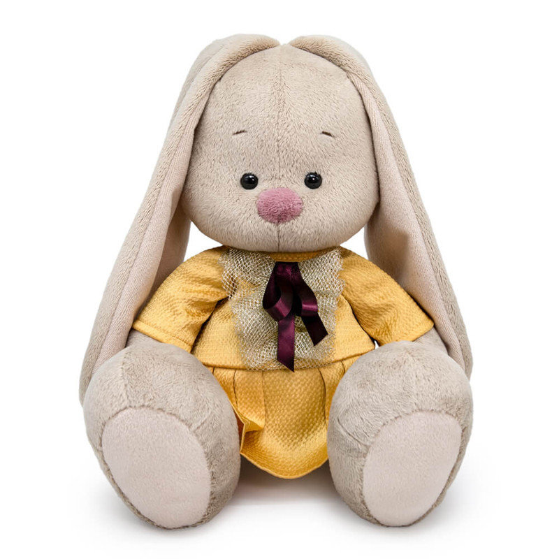 Зайка Ми в золотом платье, 18 см, артикул SidS-559