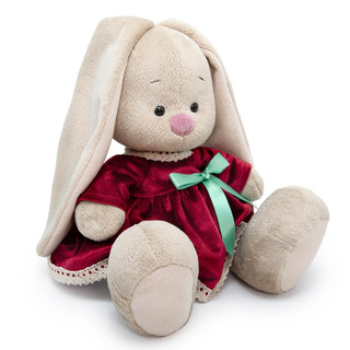 Зайка Ми в бархатном платье, 23 см, артикул SidM-560 2