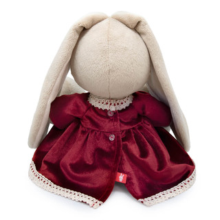 Зайка Ми в бархатном платье, 23 см, артикул SidM-560 3