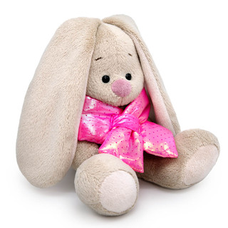 Зайка Ми в дутом шарфе, 15 см, артикул SidX-556 2