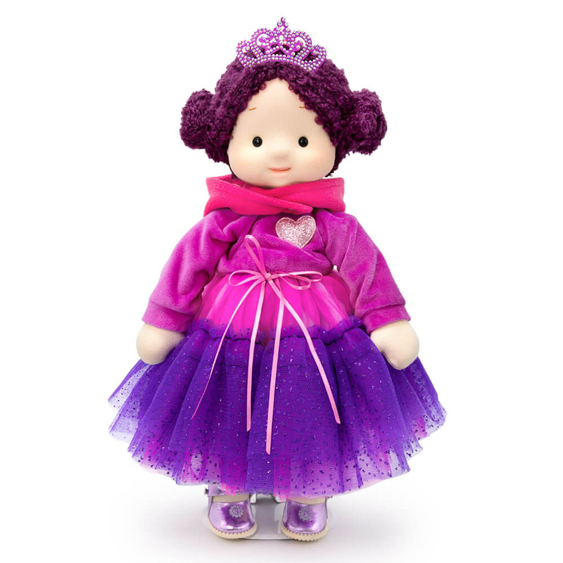 Куклка Принцесса Тиана в короне, 38 см, Budi Basa