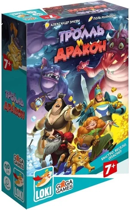 Настольная игра 'Тролль и Дракон' Gaga