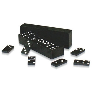 Настольная игра Домино с точками пластмассовое Кроматек