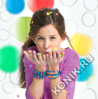 Набор для плетения браслетов Finger Loom (Фингер Лум), Rainbow Loom 2