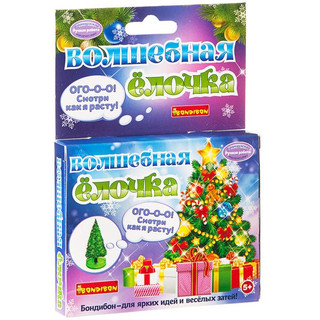 Набор для выращивания кристаллов 'Волшебная елочка' Bondibon 1