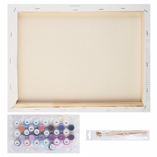 Картина по номерам Аниме Геншин Импакт, Ху Тао и Сяо (Genshin Impact) 28 цветов, 30х40 см 4