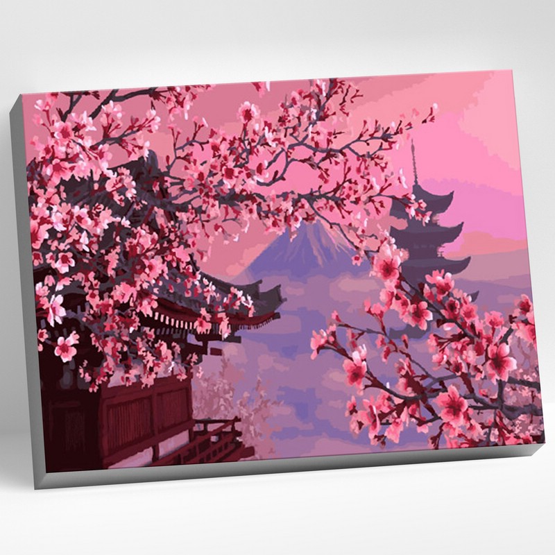 Картина по номерам 'Фудзияма', 40x50 см, 14 цветов