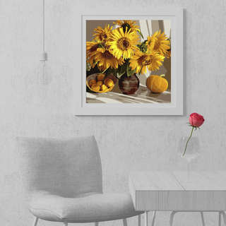 Картина по номерам 'Яркий натюрморт' 30х30 см, 19 цветов 3