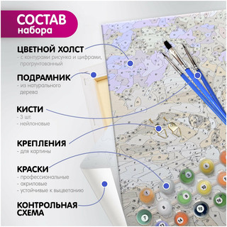 Картина по номерам 'Аниме Геншин Импакт Лиза' Genshin Impact 5