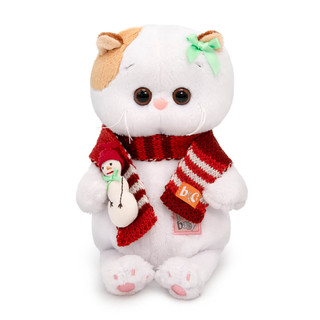 Ли-ли Baby в шарфике со снеговичком, 20 см