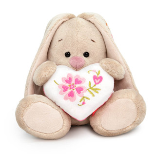 Зайка Ми Нежное сердечко, 15 см | Коллекця Розовые лепестки 1