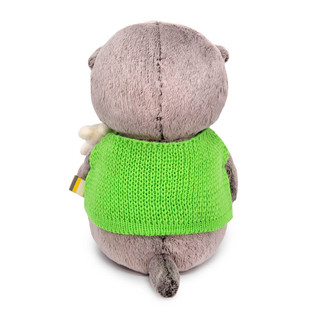 Басик Baby в жилете с игрушкой, 20 см 3