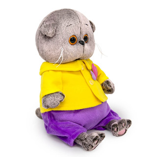 Басик Baby в курточке с сердечками, 20 см 2