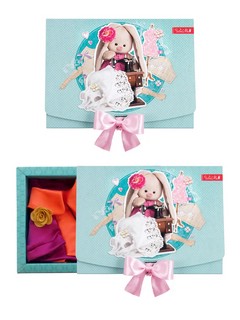 Платье красное для Зайки МИ в ягодных тонах, размер 32 см 4