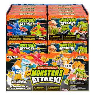 Набор Nikko Snap'n Play 'Синий Дракон vs Зелёный Ветолёт' 12