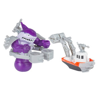 Набор Nikko Snap'n Play 'Фиолетовый Кракен vs Оранжевая Лодка' 2