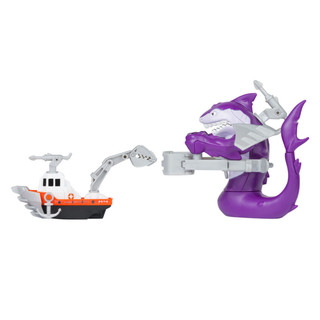 Набор Nikko Snap'n Play 'Фиолетовый Кракен vs Оранжевая Лодка' 3