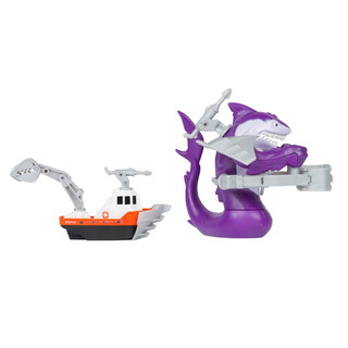 Набор Nikko Snap'n Play 'Фиолетовый Кракен vs Оранжевая Лодка' 4