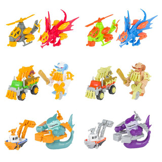 Набор Nikko Snap'n Play 'Фиолетовый Кракен vs Оранжевая Лодка' 9