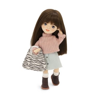 Кукла Софи в джинсовой юбке, 32 см, Серия 'Весна', Orange Toys