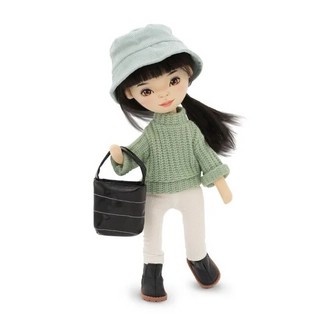 Кукла Лилу в зеленом свитере, 32 см, Серия 'Весна', Orange Toys