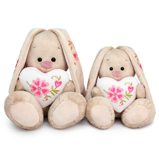 Зайка Ми Большое сердце, 23 см | Коллекция Розовые лепестки 4