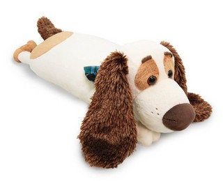 Игрушка-подушка Бартоломей, 47 см, бежевый/коричневый 1