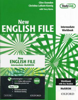 New English File. Intermediate. Workbook with Key Booklet (+ CD-ROM)