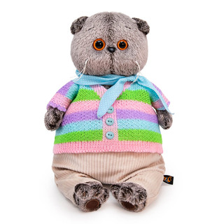 Басик в полосатой кофте и штанах, 22 см