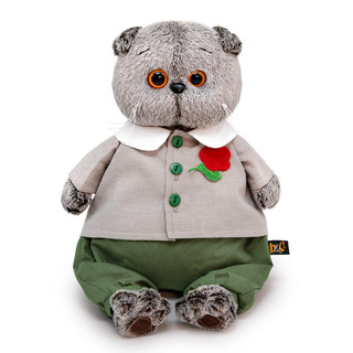 Басик в комплекте с цветком, 22 см 1