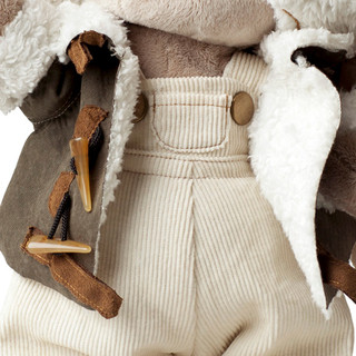 Зайка Ми в куртке-пилот, 32 см | Коллекция Винтаж 5