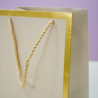 Пакет подарочный 'Classic line', 19.5х14.5х10 см, белый 2