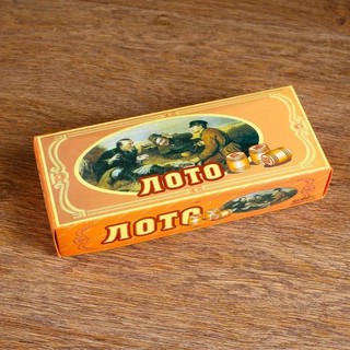 Русское лото 'Охотники на привале' 24х10 см 2