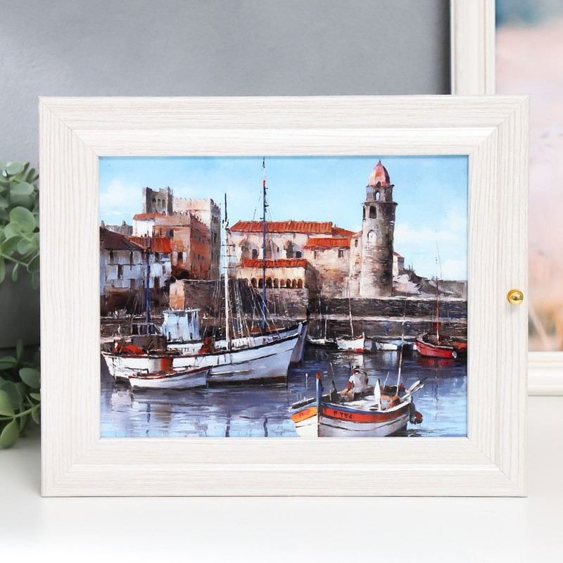 Ключница 'Берег' молочный дуб, 26х31 см