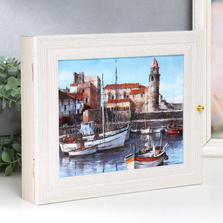 Ключница 'Берег' молочный дуб, 26х31 см 2