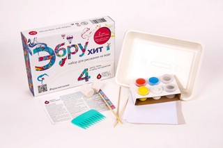 Набор для рисования на воде 'Эбру Хит' 4 цвета 2