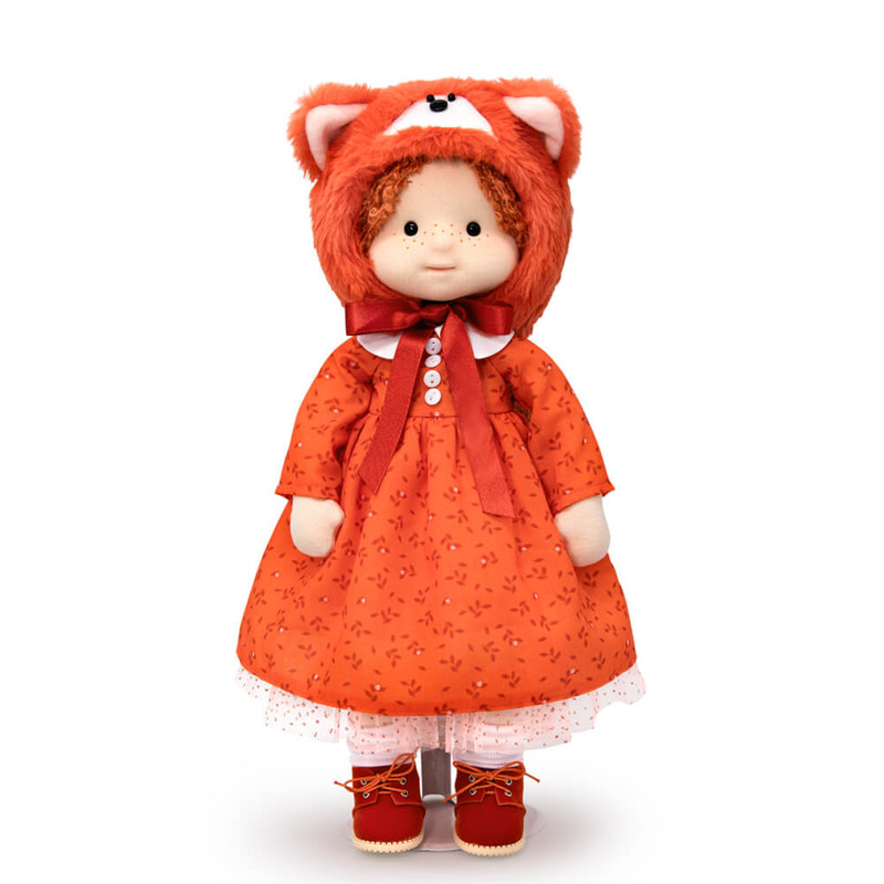 Кукла Ива в шапочке 'Лисёнок'