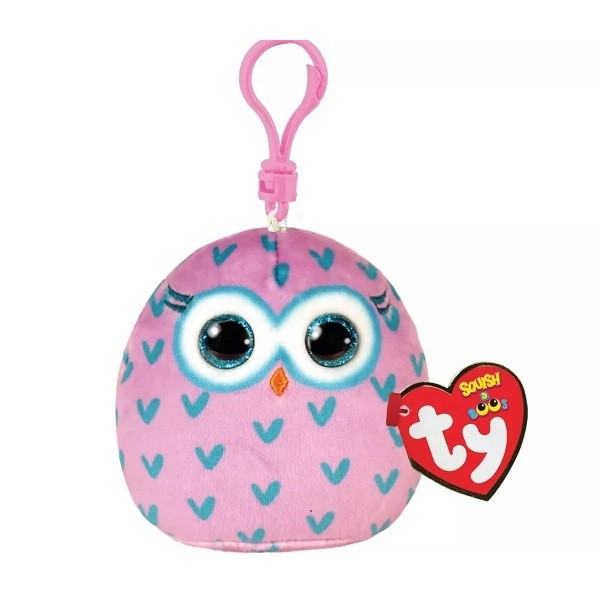 Брелок-сквиш Совушка, 10 см