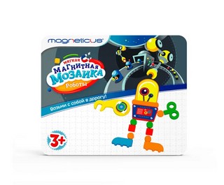 Мозаика магнитная 'Роботы' 1