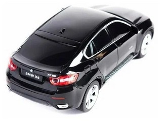 Радиоуправляемая машинка Rastar BMW X6, чёрный, 27MHZ, 1:24 3