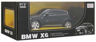 Радиоуправляемая машинка Rastar BMW X6, чёрный, 27MHZ, 1:24 4