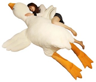 Гусь Обнимусь 160 см, плюшевый 1